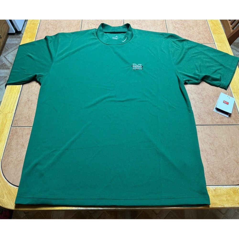 NEW Nike Team Dri-Fit Marshall University‎ Thundering Herd Shirt Mens Sz XL